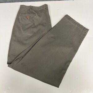 REI Pleated Khaki Pants Relaxed Fit Casual Trousers Sz‎ 38 (measuring 36" x 32")